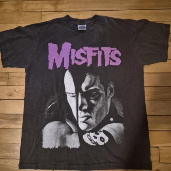 Tultex Other - Vintage Distressed 1995 Misfits T-Shirt Danzig Doyle Size L Tultex Rare Punk